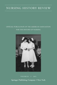 Book Cover for Nursing History Review, Volume 20 by Patricia DAntonio