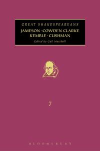 Book Cover for Jameson, Cowden Clarke, Kemble, Cushman by Gail Marshall