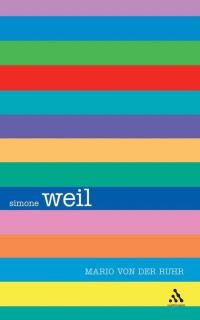 Book Cover for Simone Weil by Mario Von der Ruhr