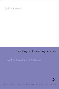 Book Cover for Teaching and Learning Science by Judith Bennett
