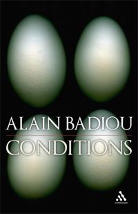 Book Cover for Conditions by Alain Badiou
