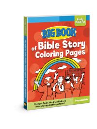 Book Cover for Big Book of Bible Story Coloring Pages for Early Childhood by Dr David C Cook