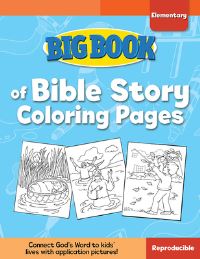 Book Cover for Big Book of Bible Story Coloring Pages for Elementary Kids by Dr David C Cook