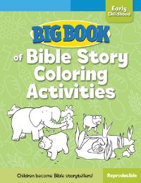Book Cover for Big Book of Bible Story Coloring Activities for Early Childhood by Dr David C Cook