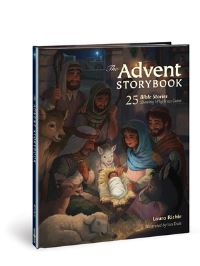 Book Cover for The Advent Storybook by Laura Richie