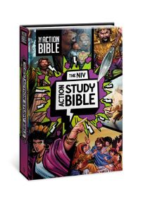 Book Cover for NIV Action Study Bible, Hardcover, Full Color by Sergio Cariello