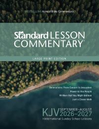 Book Cover for KJV Standard Lesson Commentary(r) Large Print Edition 2026-2027 by Standard Publishing