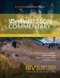 Book Cover for Niv(r) Standard Lesson Commentary(r) Large Print Edition 2026-2027 by Standard Publishing