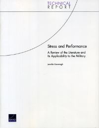 Book Cover for Stress and Performance by Jennifer Kavanagh