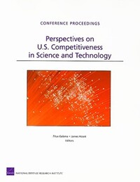 Book Cover for Perspectives on U.S. Competitiveness in Science and Technology by Titus Galama, James R Hosek, National Defense Research Institute US