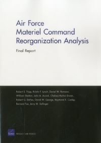 Book Cover for Air Force Materiel Command Reorganization Analysis by Robert S Tripp, Project Air Force US