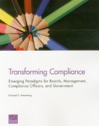 Book Cover for Transforming Compliance by Rand Corporation