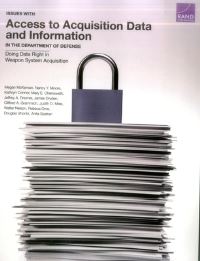 Book Cover for Issues With Access to Acquisition Data and Information in the Department of Defense by Megan McKernan