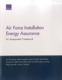 Book Cover for Air Force Installation Energy Assurance by Anu Narayanan