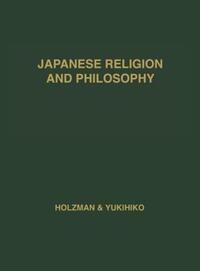 Book Cover for Japanese Religion and Philosophy by Donald Holzman