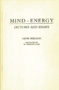 Book Cover for Mind-Energy by Henri Bergson