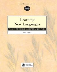 Book Cover for Learning New Languages by Thomas Scovel