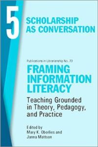 Book Cover for Framing Information Literacy (PIL#73) Volume Five by Mary K Oberlies, Janna Mattson
