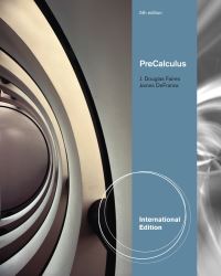 Book Cover for Precalculus by J Douglas Faires, James DeFranza