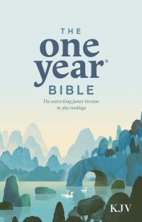 Book Cover for The One Year Bible KJV (Softcover) by Tyndale