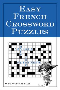 Book Cover for Easy French Crossword Puzzles by R Sales