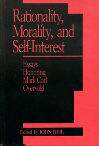 Book Cover for Rationality, Morality, and Self Interest by John Heil