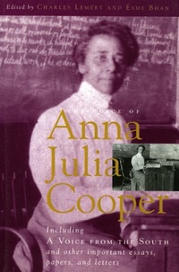 Book Cover for The Voice of Anna Julia Cooper by Anna J Cooper, Charles C Lemert, Esme Bhan