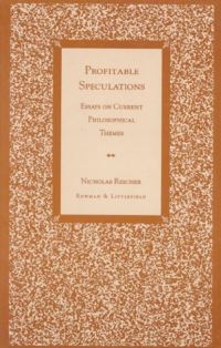 Book Cover for Profitable Speculations by Nicholas Rescher