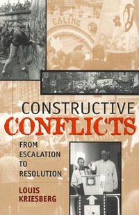 Book Cover for Constructive Conflicts by Louis Kriesberg