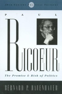 Book Cover for Paul Ricoeur by Bernard P Dauenhauer