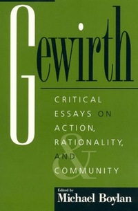 Book Cover for Gewirth by Michael Boylan