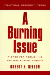 Book Cover for A Burning Issue by Robert H Nelson