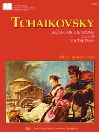 Book Cover for Album for the Young Op.39 for Piano by Keith Snell