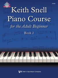 Book Cover for Keith Snell Piano Course Adult Book 2 by Keith Snell