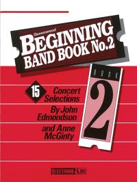 Book Cover for Beginning Band Book No.2 - Percussion by John Edmondson, Anne McGinty