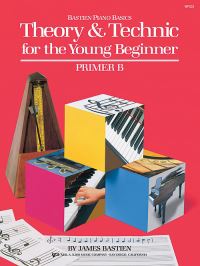 Book Cover for Bastien Theory & Technic Young Beginner Primer B by James Bastien