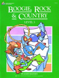 Book Cover for Boogie, Rock and Country Level 3 by James Bastien