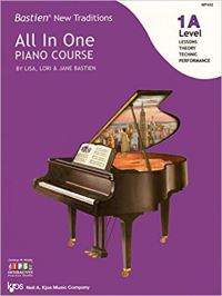 Book Cover for Bastien All in One Piano Course Level 1A by Jane Bastien, Lisa Bastien, Lori Bastien