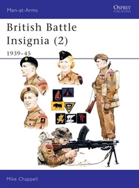 Book Cover for British Battle Insignia by Mike Chappell