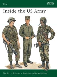 Book Cover for Inside the U.S. Army Today by Gordon L Rottman, Ron Volstad
