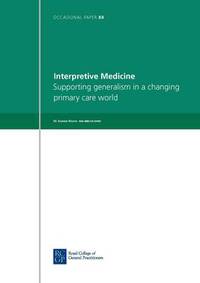 Book Cover for Interpretive Medicine by Joanne Reeve, Royal College of General Practitioners