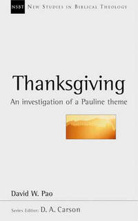 Book Cover for Thanksgiving by David W Pao