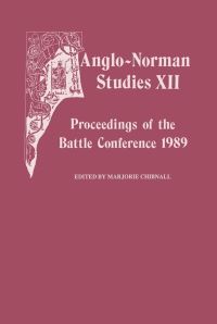 Book Cover for Proceedings of the Battle Conference 1989 by Battle Conference, Marjorie Chibnall