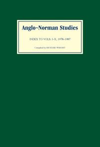 Book Cover for Anglo-Norman Studies by Richard Wright