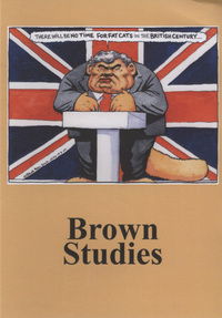 Book Cover for Brown Studies by Ken Coates, Bertrand Russell Peace Foundation
