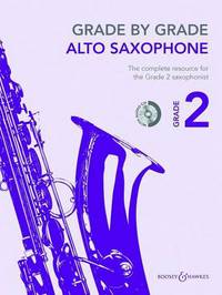 Book Cover for Grade by Grade - Alto Saxophone (Grade 2) by Hal Leonard Corp