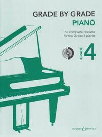 Book Cover for Grade by Grade - Piano (Grade 4) by Hal Leonard Corp