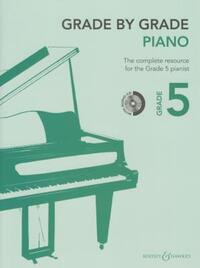 Book Cover for Grade by Grade - Piano (Grade 5) by Hal Leonard Corp