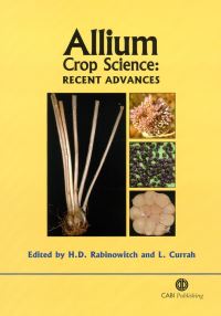 Book Cover for Allium Crop Science by Haim D Rabinowitch, Lesley Currah