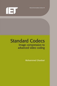Book Cover for Standard Codecs by M Ghanbari, Institution of Electrical Engineers